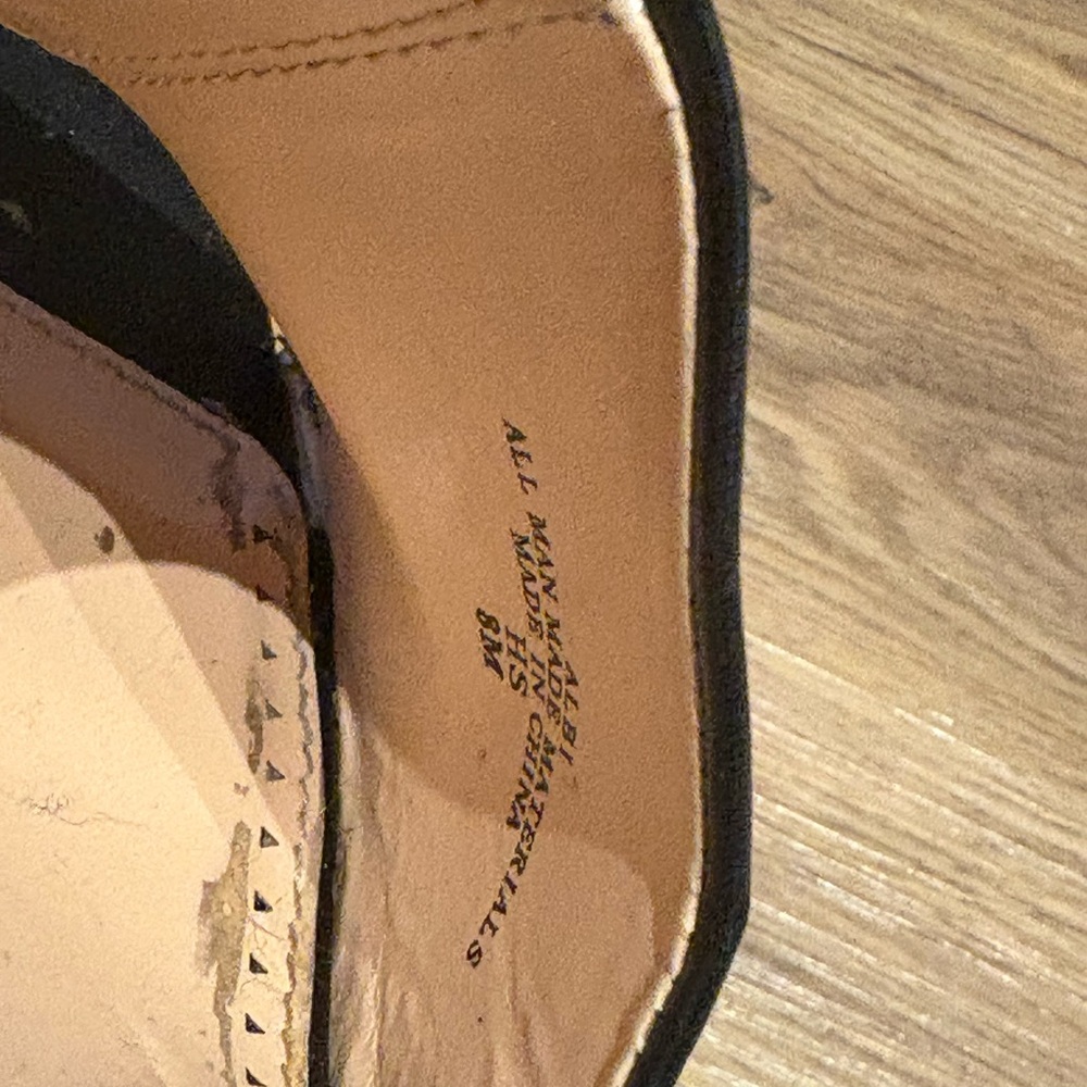 Adrienne Vittadini Black Women's Mules - Picture 6 of 7